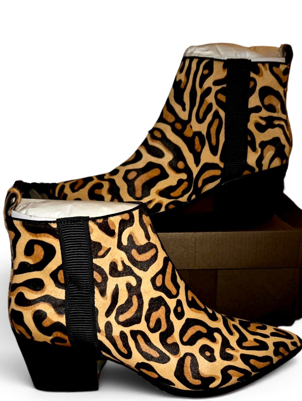 Linea Paolo Sevilla2-L  Calf Hair/Leather Booties